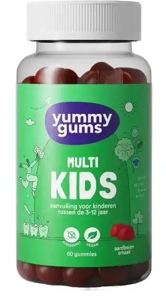 De Online Drogist Yummygums Multi Kids Gummies 60ST aanbieding