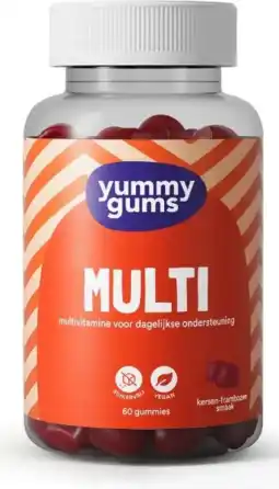 De Online Drogist Yummygums Multi Gummies 60ST aanbieding