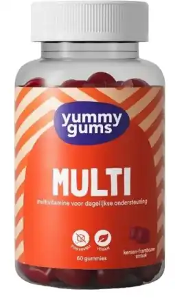 De Online Drogist Yummygums Multi Gummies 60ST aanbieding