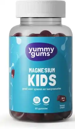 De Online Drogist Yummygums Magnesium Kids Gummies 60ST aanbieding