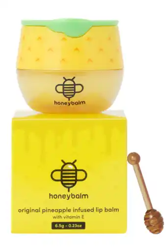 De Online Drogist Honeybalm Lipbalm Pineapple 6.5GR aanbieding