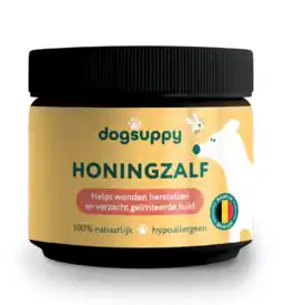 De Online Drogist Dogsuppy Honingzalf 90GR aanbieding