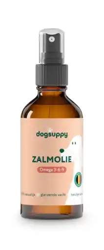 De Online Drogist Dogsuppy Zalmolie 250ML aanbieding