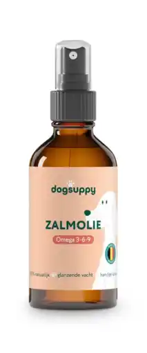 De Online Drogist Dogsuppy Zalmolie 250ML aanbieding