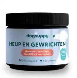 De Online Drogist Dogsuppy Heup & Gewrichten Chewies 180GR aanbieding