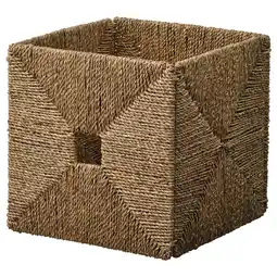 IKEA Knipsa Mand, zeegras, 32x33x32 cm aanbieding