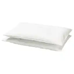 IKEA Len Kussensloop kinderkussen, wit, 35x55 cm aanbieding
