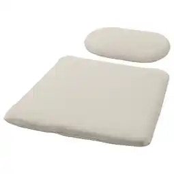 IKEA Gryttom Kussenset, Gransel naturel, 52x52/37x21 cm aanbieding