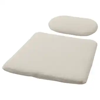 IKEA Gryttom Kussenset, Gransel naturel, 52x52/37x21 cm aanbieding