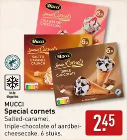 ALDI Special cornets aanbieding