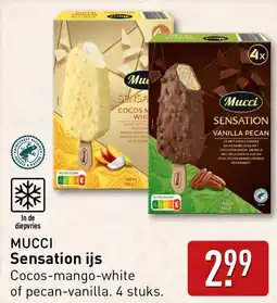 ALDI Sensation ijs aanbieding