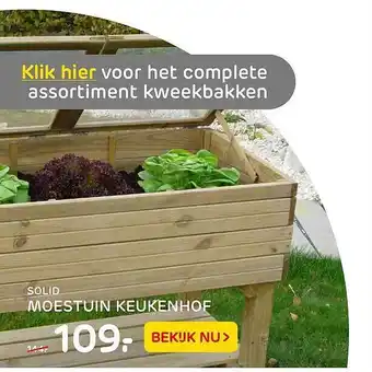 Praxis Tuincentrum Solid Moestuin Keukenhof aanbieding