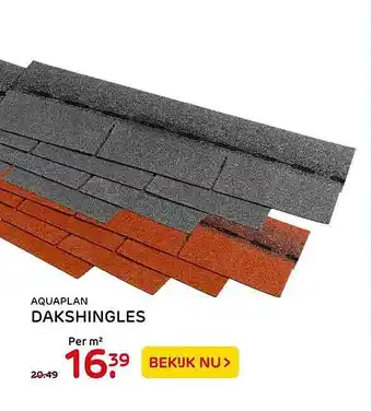 Praxis Aquaplan Dakshingles aanbieding