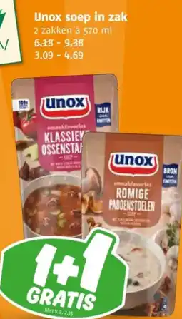 Poiesz Unox soep in zak aanbieding