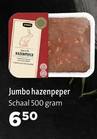 Jumbo Jumbo hazenpeper aanbieding