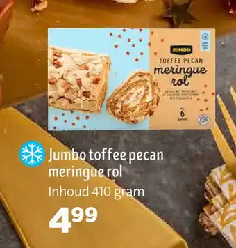 Jumbo Jumbo toffee pecan meringue rol aanbieding