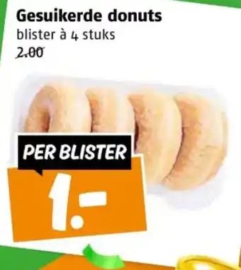 Poiesz Gesuikerde donuts aanbieding