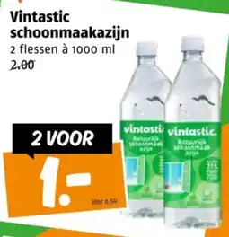 Poiesz Vintastic schoonmaakazijn aanbieding