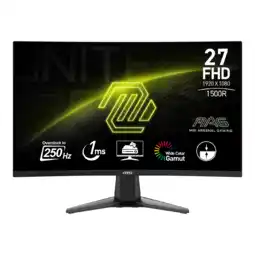 MediaMarkt MSI Mag 27c6x - 27 Inch 1920 X 1080 (full Hd) 1 Ms 250 Hz aanbieding