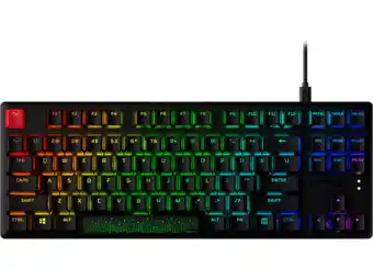 MediaMarkt Hyperx Alloy Origins Core Pbt tkl Mechanical Qwerty Bedraad Gamingtoetsenbord Zwart aanbieding
