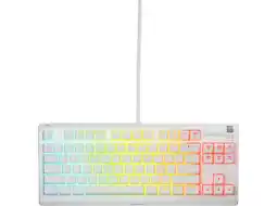 MediaMarkt Steelseries Apex 3 Tkl Gaming Keyboard Qwerty Bedraad Gamingtoetsenbord Wit aanbieding