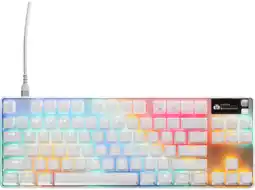MediaMarkt Steelseries Apex Pro Tkl Gen 3 Gaming Keyboard Qwerty Bedraad Gamingtoetsenbord Wit aanbieding