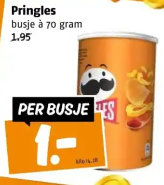 Poiesz Pringles aanbieding