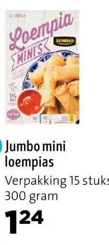 Jumbo Jumbo mini loempias aanbieding