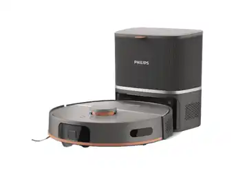 MediaMarkt Philips Xu5100/10 Homerun 5000-serie Robotstofzuiger Met Dweilfunctie Grijs aanbieding