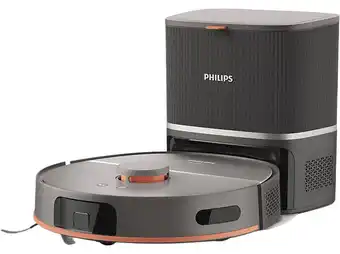 MediaMarkt Philips Xu5100/10 Homerun 5000-serie Robotstofzuiger Met Dweilfunctie Grijs aanbieding