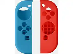 MediaMarkt ISY Ic-5005 Nintendo Switch Joy-con Cover Blauw/rood aanbieding