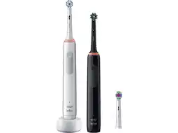 MediaMarkt Oral-b Oral-b Pro 3900 Duo Bl/whit aanbieding