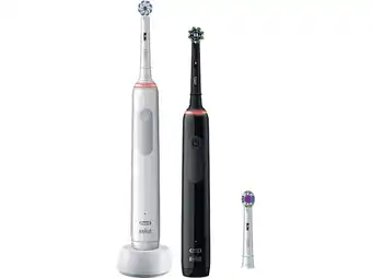 MediaMarkt Oral-b Oral-b Pro 3900 Duo Bl/whit aanbieding