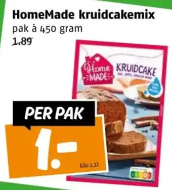 Poiesz HomeMade kruidcakemix aanbieding