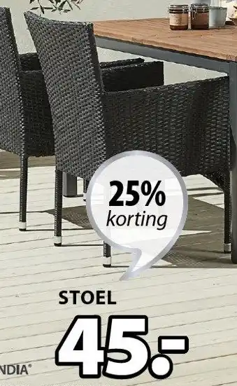 Jysk Aidt Stoelen aanbieding