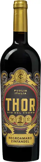 Wijnvoordeel Thor Negroamaro Zinfandel aanbieding