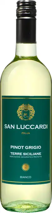 Wijnvoordeel San Luccardi Pinot Grigio aanbieding