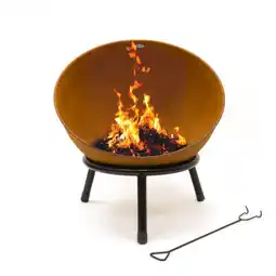 Welkoop HEAT Kappa - Vuurschaal - Roest - ø60cm aanbieding