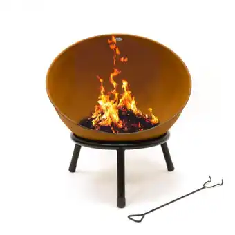 Welkoop HEAT Kappa - Vuurschaal - Roest - ø60cm aanbieding