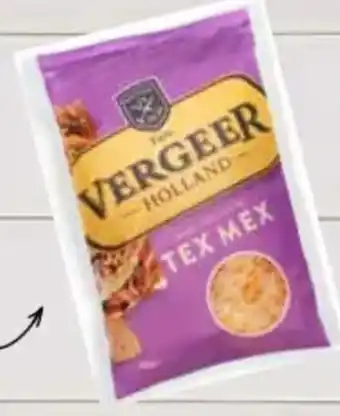 Poiesz Vergeer Tex Mex geraspte kaas aanbieding