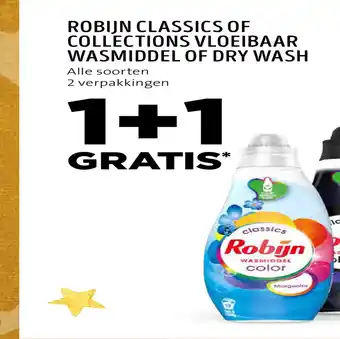 Jumbo Robijn Classics Of Collections Vloeibaar Wasmiddel Of Dry Wash aanbieding