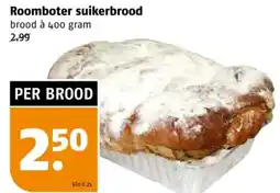 Poiesz Roomboter suikerbrood aanbieding