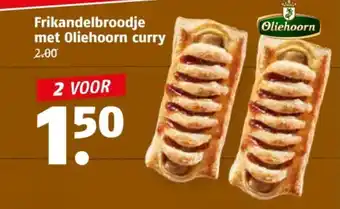 Poiesz Frikandelbroodje met Oliehoorn curry aanbieding