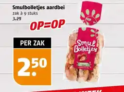 Poiesz Smulbolletjes aardbei aanbieding
