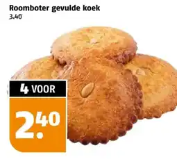 Poiesz Roomboter gevulde koek aanbieding