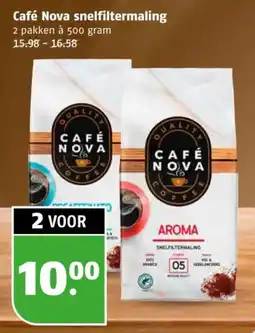 Poiesz Café Nova snelfiltermaling aanbieding