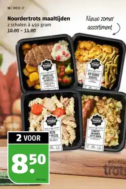 Poiesz Noordertrots maaltijden aanbieding