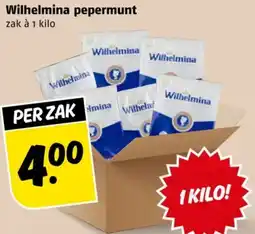 Poiesz Wilhelmina pepermunt aanbieding