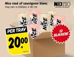 Poiesz Nice rosé of sauvignon blanc aanbieding