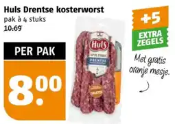 Poiesz Huls Drentse kosterworst aanbieding